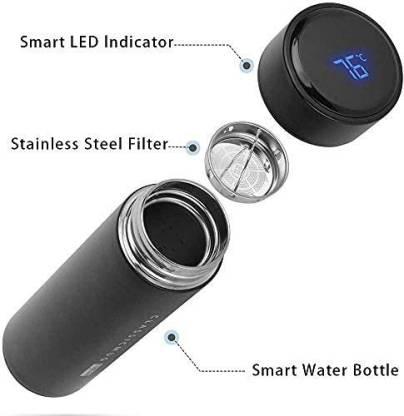 Comforto™ Stainless Steel Tumblr with LCD Smart Display (500 ML)